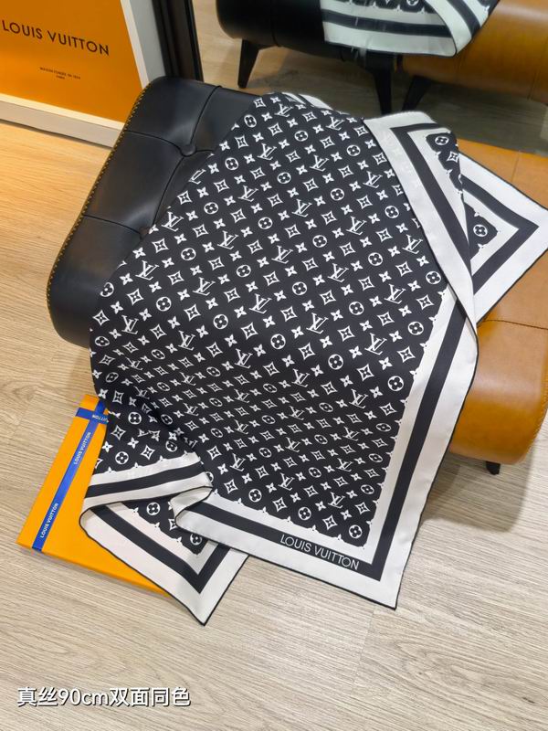 LV Silk Scarf 90X90cm E041853